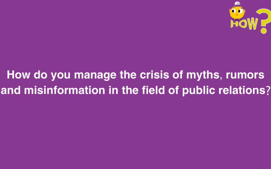 How PR can Fight Fake News & Misinformation in the Corporate World